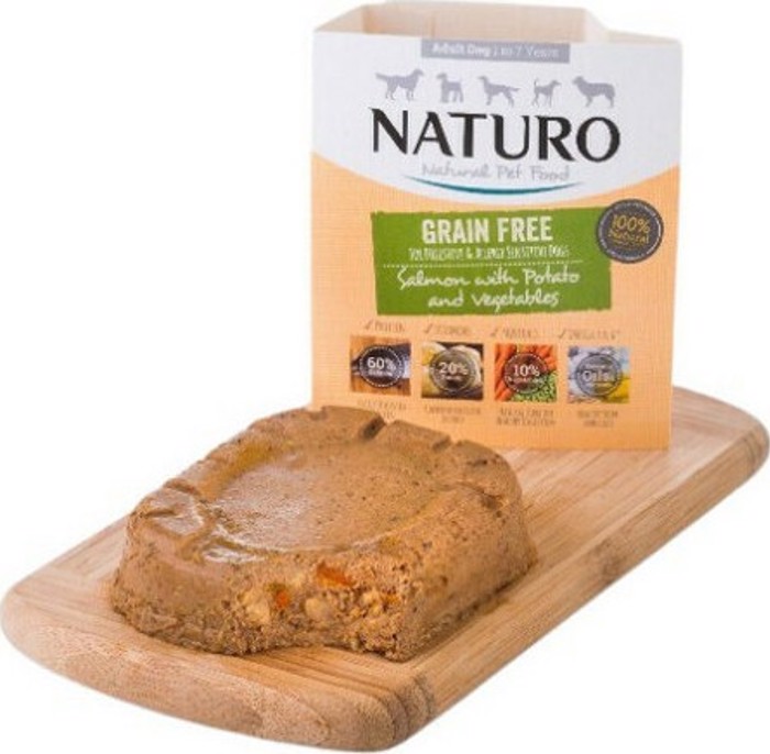 NATURO uGI TROFI SKuLOu GRAIN-FREE SALMON 400gr